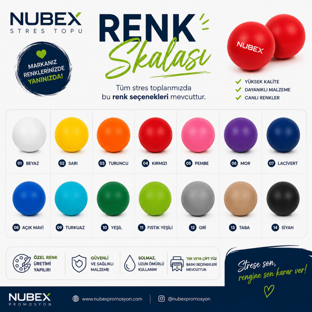 Stres Topu Üreticisi Nubex Promosyon